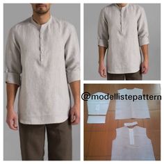 Collar Shirt Pattern, Mandarin Collar Shirt, People Standing, Kurta Designs, Collar Shirt, Shirt Pattern, Mandarin Collar, All About Fashion, Long Sleeve Tshirt Men