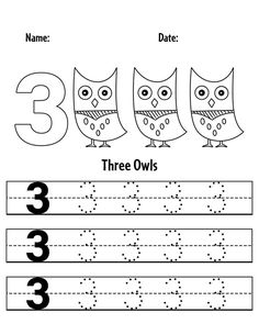 Free Number 3 Tracing Page! Trace Number 2 Worksheet, Number Trace Worksheet, Number 13 Tracing Worksheet, Trace The Numbers 1-5 Worksheets, Tracing Numbers 1-20 Worksheet, 10 Number