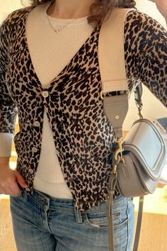 Zara bag Leopard Outfit, Leopard Outfits, Zara Bag, Zara Bags, Zara