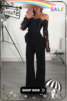 Women's Kentucky Derby Black Wine Gold Wide Leg Jumpsuit Formal Jumpsuit, Rompers Womens Jumpsuit, Colorful Jumpsuit, Off Shoulder Jumpsuit, Jumpsuit Dressy, Jumpsuit Elegant, Lace Jumpsuit, Casual Rompers, Blue Jumpsuits