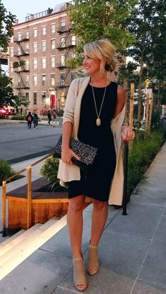 Chicos Fashion, Black Dress Outfits, Office Outfit, Summer Work Outfits