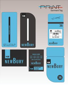 the new burry brand identity and packaging design