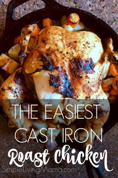 the best cast iron roast chicken recipe