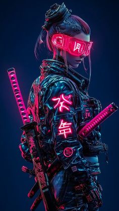 Cyberpunk anime girl illustration #cyberpunk #cyberpunkgirl #cyberpunk art ☣️. Japanese Cyberpunk Character Art, Cyberpunk Character Ideas, Cyberpunk Parkour, Cyberpunk Art Style, Japanese Cyberpunk Aesthetic, Cyberpunk Kitsune, Future Samurai, Sprite Character, Neon Cyberpunk Aesthetic