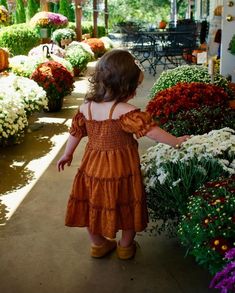 When in doubt, add flowers 🌻🌻@mrs.j_houck
***TAP TO SHOP *** Church Dress, Church Ceremony, Copper Brown, Church Dresses, Summer Swim Suits, Trendy Baby, Shine On, Feminine Look, Flower Girls