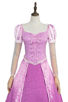 Rapunzel Halloween Costume, Tangled Ever After, Rapunzel Cosplay, Pink Princess Dress, Rapunzel Costume, Rapunzel Dress, Rapunzel Tangled, Suit Cosplay, Princess Cosplay