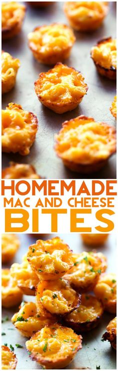 homemade macaroni and cheese bites recipe