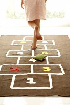 40 Amazing Family Reunion Ideas - Echoes of Laughter Hopscotch Rug, Wedding Reception Games, Indoor Fun, Wedding Games, Kid Table, Game On, Bean Bag, Family Reunion, Little People