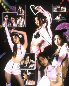 Y2k Collage, Editing Inspiration, Pink Posters, Photoshoot Concept, Cool Poses, Pose Reference Photo