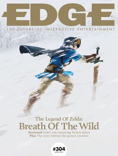 the legend of zelda breath of the wild is coming to life in edge magazine