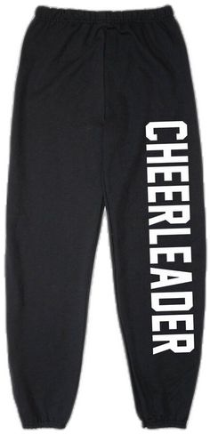 Cheerleading Sportswear For Sports Season, Sporty Bottoms For Cheerleading, Sporty Bottoms For Cheerleading And Sports Season, Sportswear For Cheerleading, Cotton Sports Bottoms With Team Spirit Style, Cotton Athleisure For Cheerleading, Moisture-wicking Activewear For Cheerleading, Collegiate Style Sports Bottoms With Letter Print, White Cotton Cheerleading Bottoms