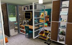 Sims3 Dorm Room Challenge: Remodel pre-designed dorm room living space.