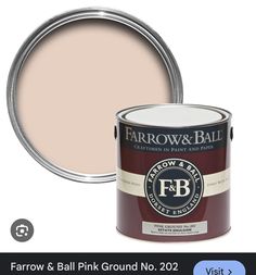 the farrow & ball paint is available in two different colors, and it's not