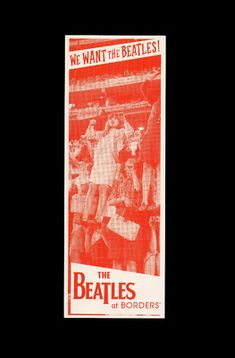 an old movie poster for the beatles