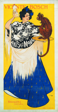 a woman holding a tray with a monkey on it's back and the caption reads, victoria bosch