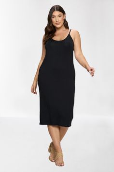 Cami Midi DressCami neckBodyconMidi length 95% Rayon 5% Spandex Machine wash cold, Tumble dry low. Basic Midi Dress, Cami Midi Dress, Midi Dress Plus Size, Soft Dress, Plus Sized, Bodycon Midi Dress, Plus Size Maxi Dresses, Bodycon Midi, Midi Length Dress