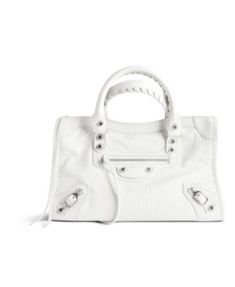 Balenciaga Le City Small Bag White Bag, Small Bag, Balenciaga, Bags Handbags, Zip Pockets, Shoulder Strap, Pick Up, In Store, Buy Online