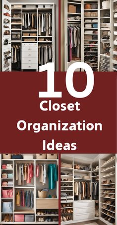 Transform your closet space with these innovative organization ideas. Discover tips for maximizing storage, decluttering, and making the most of your closet with practical yet stylish solutions.