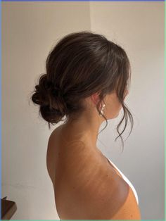 Bridal hairstyles, updos, half up styles, messy buns, ponytails, boho braids, ohio hairstylist, ohio weddings, veil placement, delaware ohio, bridesmaid hairstyles, high buns, slicked back wedding hairstlyle, curly hair, formal styles, low buns, sleek bun Hair Up Formal Hairstyles, Hair For Bridesmaids Updos, Low Bun Hoco Hairstyles, Low Bridesmaid Bun, 2025 Wedding Hairstyles, Messy Bridesmaid Hair Updo, Hair Inspo For Wedding, Hairstyle Updo Wedding, Wedding Bridesmaid Hair Updo