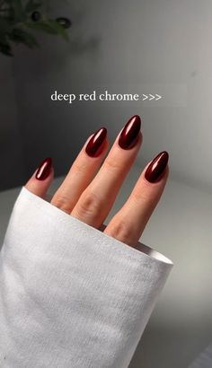 IG:@jessicawhitenailartist Wow Nails, Nagel Tips, Smink Inspiration, Burgundy Nails