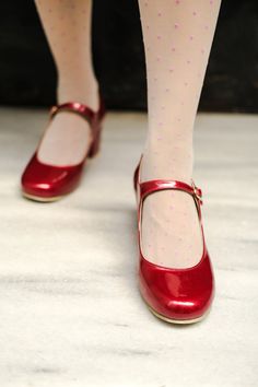 Mary Jane Heels With Red Sole And Round Toe, Red Mary Jane Heels With Ankle Strap, Red Patent Leather Mary Jane Heels, Red Patent Leather Heels With Round Toe, Patent Leather Heels With Red Sole And Round Toe, Wizard Of Oz Shoes, Patent Mary Janes, Red Mary Janes, Red Mary Jane Shoes