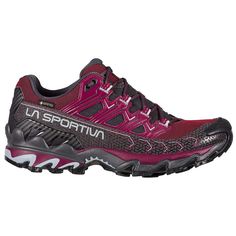 PRICES MAY VARY. User Profile - Ideal for runners and light hikers who take their adventure off road yet may encounter challenging trails and weather and want a balance of protection, stability and traction. Weight: 335 g / 13.9 oz shoe GORE-TEX Waterproofing: Keep your feet dry with GORE-TEX waterproof and breathable lining with added Gore-Flex stretch comfort. AirMesh outer fabric breaths and dries quickly while providng abrasion resistance against sharp trail objects. The Mudguard Microfiber Black Cherry Tomato, Mountain Running, Running In The Rain, Long Distance Running, Winter Running, Red Plum, Climbing Shoes, Mountain Hiking, Trail Running Shoes