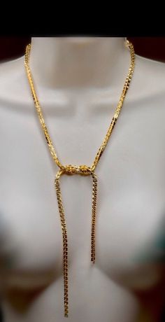 "I designed this special necklace for Stassi, spring 2022. The design is 100% her...shimmery gold with an etching on each squared link in the shape of a shooting star design which gives it all that shimmer. The wrap of this chunky chain is also unique to her style. The wrap in the middle is soldered and cannot be undone. There are two neck sizes available and Stassi has both. A 14\" inch which lays at the base of the neck, and comes with a 2\" inch extension chain or an 18\" inch with a 2\" inch Adjustable Rectangular Chain Necklace, Gold Necklaces With Rectangular Links For Anniversary, Gold Hammered Rectangular Jewelry, Hammered Gold Rectangular Jewelry, Gold Metal Box Chain Necklace, Adjustable Gold Box Chain Necklace, Adjustable Yellow Gold Box Chain Necklace, Gold Jewelry With Square Pendant Chain, Adjustable Hammered Gold Jewelry