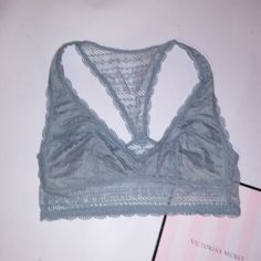 2/$25 Victoria Secret Bralette Bra Light Green Solid Lace Racerback No Padding Wire Free New With Tags *Bundle To Save Chavonne11 Xxx 2 For $25 Or 3 For $35 Add To Bundle And Submit Offer And I'll Accept See My Other Listings For All 2/$25 Bralettes Or In The Search Bar Type Chavonne11 2/$25 And They Will All Show Xxx Search Bar, Victoria Secrets, The Search, Victoria Secret, Women's Intimates, Light Green, Bralette, Victoria's Secret, Checks