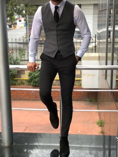 Fashion Suits For Men, Cotton Vest, Stylish Mens Outfits, Mens Fashion Suits, Men Fashion Casual Outfits, Business Casual Men