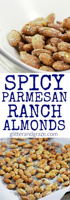 the recipe for spicy parmesan ranch almonds