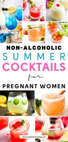 non - alcoholic summer cocktails for pregnant women