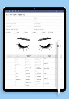 Lash Client Record Card is a good assistant for eyelash extension masters and a great purchase for beauty salon owners. You can record important information about customers and their preferences in the template. Choose a layout size, including A4, A5, Letter, Half Letter, Filofax, or Happy Planner. Specify the desired cutting marks. Customize and download Lash Client Record Template in PDF and enjoy using it. Sections available in this template: Lash Client Record Card, Lash Prep Instructions, Lash Client Record Book, Lash Tech Client Gifts, License Esthetician, Lash Consultation, Lash Client Record