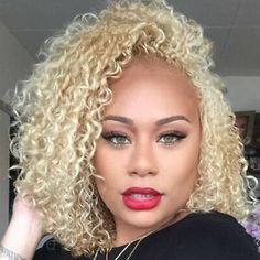 Blonde Bob Wigs, Blonde Locs, Lace Front Curly, Tapered Afro, Blonde Curly Wig, Blonde Bob Wig, Blonde Curly Hair, Curly Bob Wigs, Blonde Curls