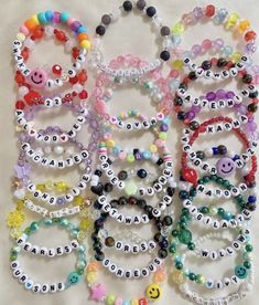 Pony Bead Bracelets, Gelang Manik-manik, Friendship Bracelets With Beads, Friendship Bracelets Designs, Taylor Swift Eras Tour, Taylor Swift Eras, Gelang Manik, Bead Charms Diy