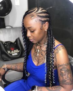 Nice Braids, Braids To Try, Layer Braids, Creative Braids, Long Cornrows, Corn Rolls, Fall Braids, Feedin Braids, Simple Braid