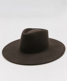 Modern Wide Brim Felt Hat, Modern Wide Brim Felt Hat With Adjustable Fit, Modern Wide Brim Adjustable Felt Hat, Modern Adjustable Wide Brim Felt Hat, Modern Wide Brim Hat For Everyday, Modern Wide Brim Fedora For Everyday, Modern Felt Hat With Flat Brim For Fall, Modern Flat Brim Felt Hat For Fall, Modern Wide Brim Felt Hat For Fall