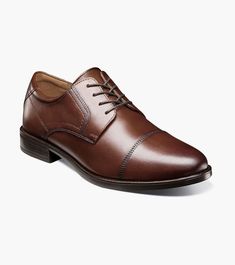 The Midtown Collection combines enduring styles and the latest in comfort technology. With modern profiles and features like Ortholite high rebound foam insoles and rubber Comfortech soles, these updated classics are designed to feel as good as they look. The beautifully burnished Florsheim Midtown Cap Toe Oxford is a worthy addition to the collection. Whether you’re in or out of town, workweek, or weekend, the Midtown is the place where comfort and style meet. Florsheim Shoes Men, 19th Century Men, Cap Toe Shoes, Kids Uniforms, Wingtip Oxford, Formal Shoes For Men, Clean Shoes, Mens Oxfords, Formal Shoes