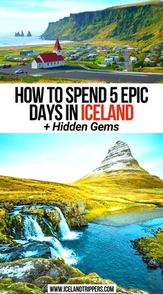 How to Spend 5 Epic Days in Iceland + Hidden Gems Road Trip Iceland, Places To Visit In Iceland, Iceland Bucket List, Iceland Honeymoon, Things To Do In Iceland