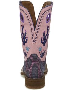 Nocona Women's Sedinia Python Print Western Boots - Square Toe, Multi Outfits With Cowboy Boots For Women, Cowgirl Boots Outfit Summer, Nashville Style Outfits, Summer Boots Outfit, Cowboy Boot Outfits, Cute Cowgirl Boots, Cowgirl Boots Outfit, Python Print, Square Toe Boots