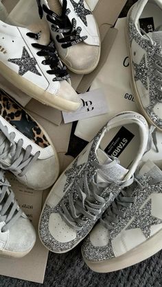 Golden Goose Sneakers Aesthetic, Givenchy Boots, Chanel Flats, Super Rich Kids, Fancy Shoes