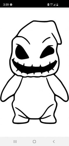 an image of a cartoon character with big eyes and a smile on it's face