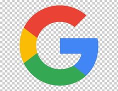 the google logo is shown in red, green and yellow colors on a transparent background