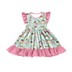 Fabric : Milk Silk pre-order,no moq this is my facebook group , you can contact me therethis is my link :https://www.facebook.com/groups/586525281708735/?ref=share Multicolor Ruffle Twirl Dress For Playdate, Multicolor Ruffled Twirl Dress For Playdate, Cute Pink Twirl Dress With Flutter Sleeves, Sweet Ruffled Dress For Playdate, Fun Pink Twirl Dress With Ruffles, Candy Strawberry, Milk Silk, Strawberry Cake, Heart Candy