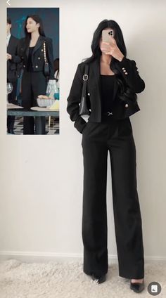 Summer Formals Women, Academic Presentation Outfit, Prosecutor Outfit In Court, Girl Boss Outfits Classy, Ulta Beauty Advisor Outfits, Elegant Outfit Classy Winter, Old Money All Black Outfit, Rich Woman Outfits Classy Elegant Dress, All Black Old Money Outfit