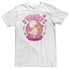 Add a nostagolic touch to your Valentine's Day style with this men's Rugrats tee. Add a nostagolic touch to your Valentine's Day style with this men's Rugrats tee. Crewneck Short sleevesFABRIC & CARE Cotton, polyester Machine wash Imported Size: 4XL Tall. Color: White. Gender: male. Age Group: adult. Pattern: Graphic. Pattern Graphic, Big & Tall, Ash Grey, Unisex T Shirt, Tshirt Print, Valentine's Day, Age Group, Ash, Valentines Day