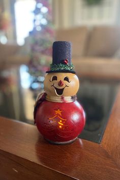 Joel Miniature Snowman Gourd Gourd Christmas Ornaments, Wood Biscuits, Sunflower Season, Tree Cut Out, Miniature Snowman, Tree Cut, Black Top Hat, Seed Shop