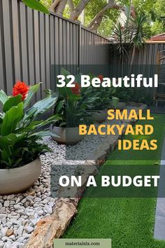 small backyard ideas on a budget that are easy to do and cheap for the garden