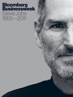 an image of steve jobs on the cover of his book, bloomberg business week