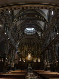 a dimly lit church, with high ceilings Anglo Gothic, Aesthetic Europe, Church Backgrounds, Europe Aesthetic, Gothic Cathedrals