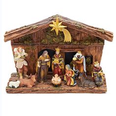 N0287 Holiday/Christmas/Christmas Indoor Decor Christ Centered Christmas Crafts, Hang From Ceiling Decor, The Three Wise Men, Christmas Nativity Set, Christ Centered Christmas, Jesus Mary And Joseph, Handmade Angels, A Donkey, Meaning Of Christmas